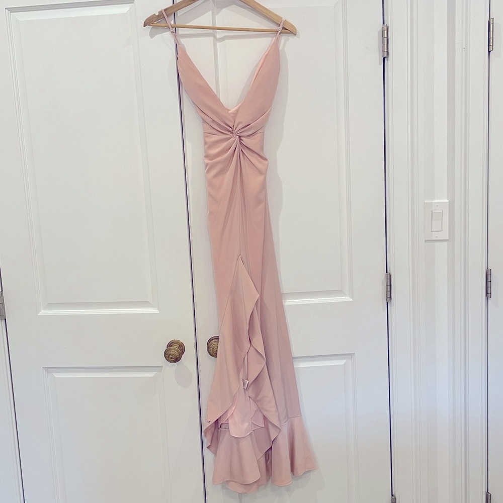 NWT Never Worn Lovers and Friends Pink Gown